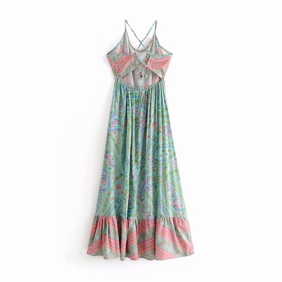 5⭐️ FAV BESTSELLER Hippie City Lights Maxi Dress - Picture 5 of 7